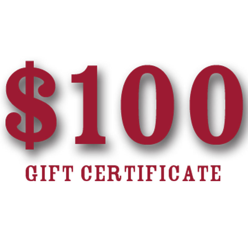 Gift Certificate - $100.00